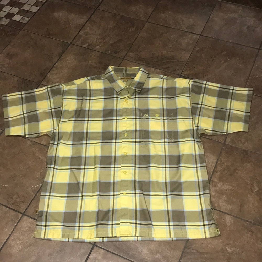 Men’s Koman Jeans Plaid Shirt